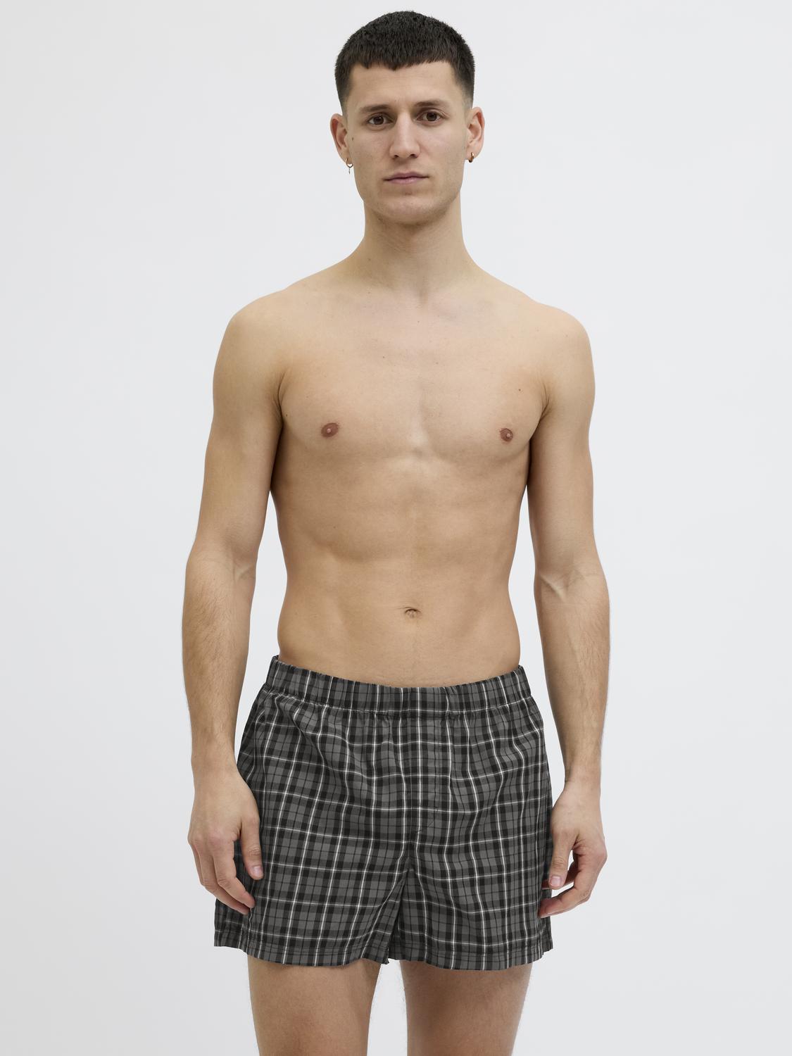 UNDERBUKSER - Jacmilano Woven Boxers 3 Pack Noos - - Hr Ravn