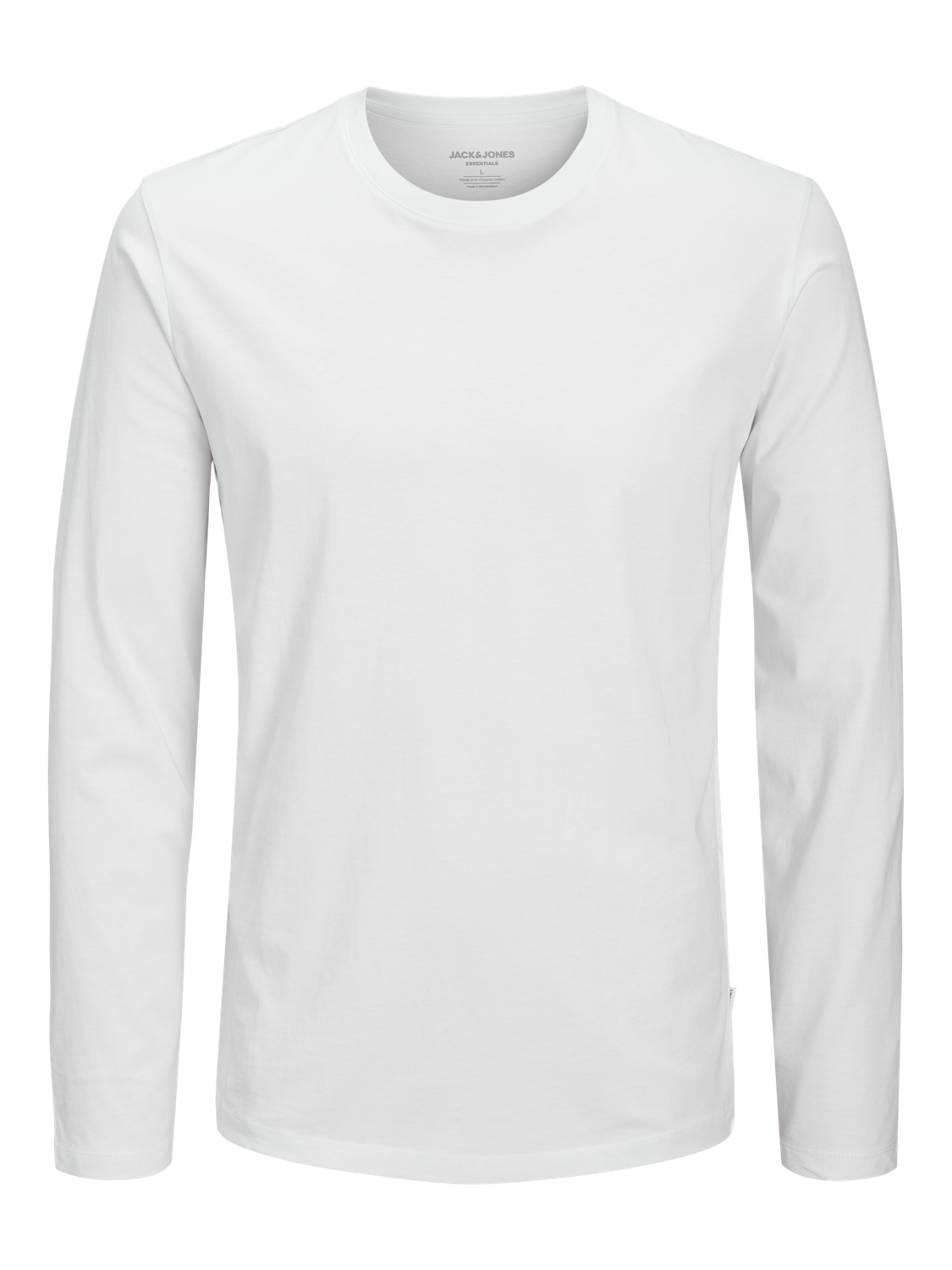 T-shirts - Jjeorganic Basic Tee Ls O-Neck Noos - - Hr Ravn