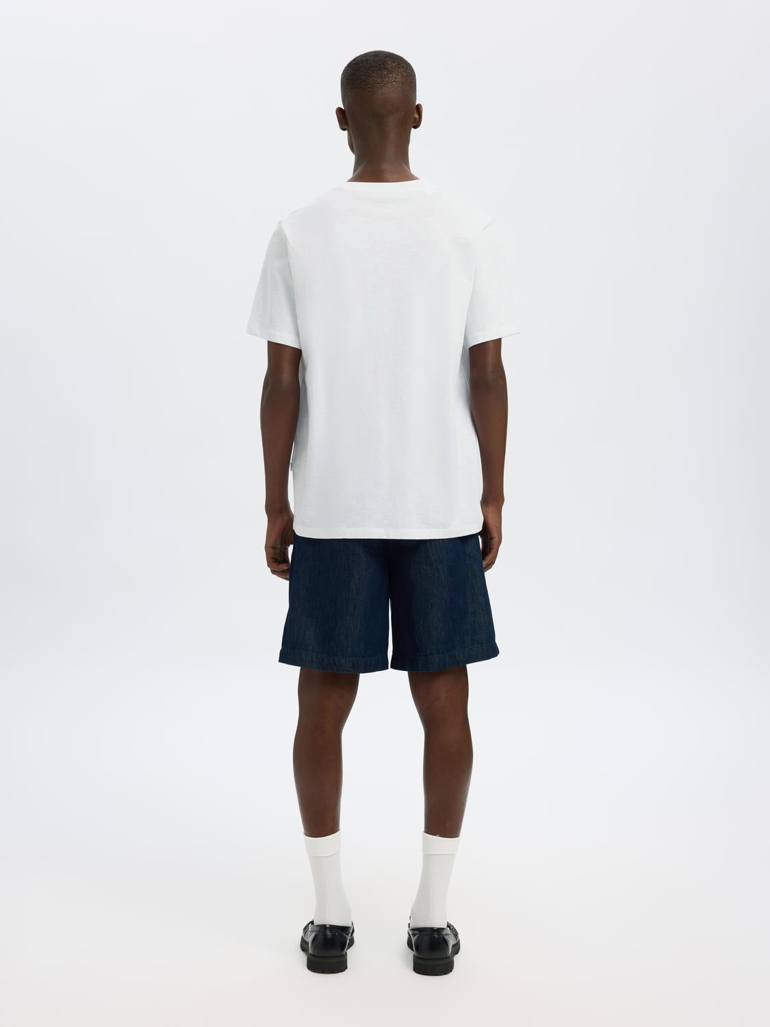T-SHIRTS - Slhaspen Slub Ss O-Neck Tee Noos - - Hr Ravn