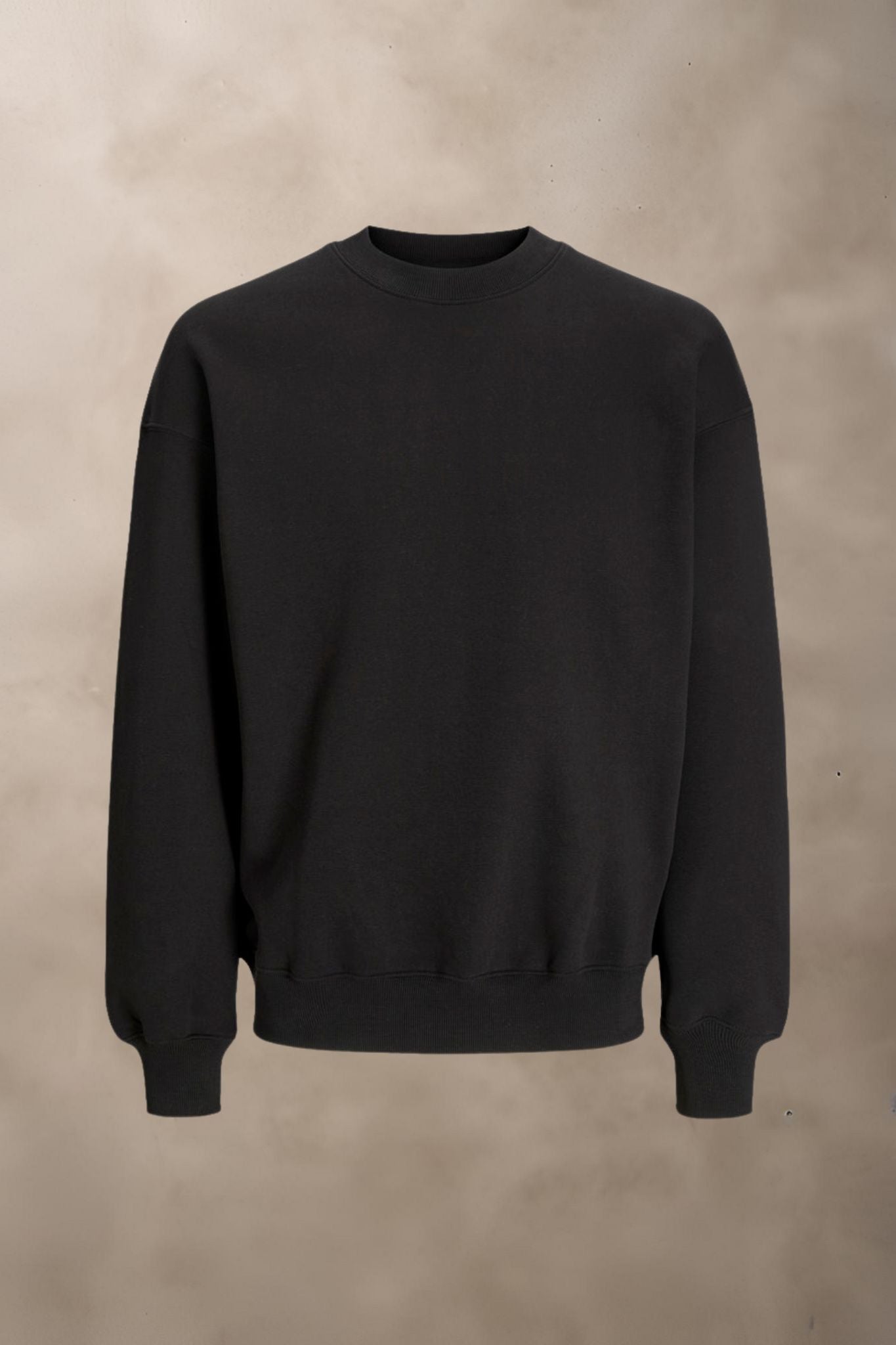 Jack & Jones sweatshirt i loose fit med crewneck og blød, børstet inderside