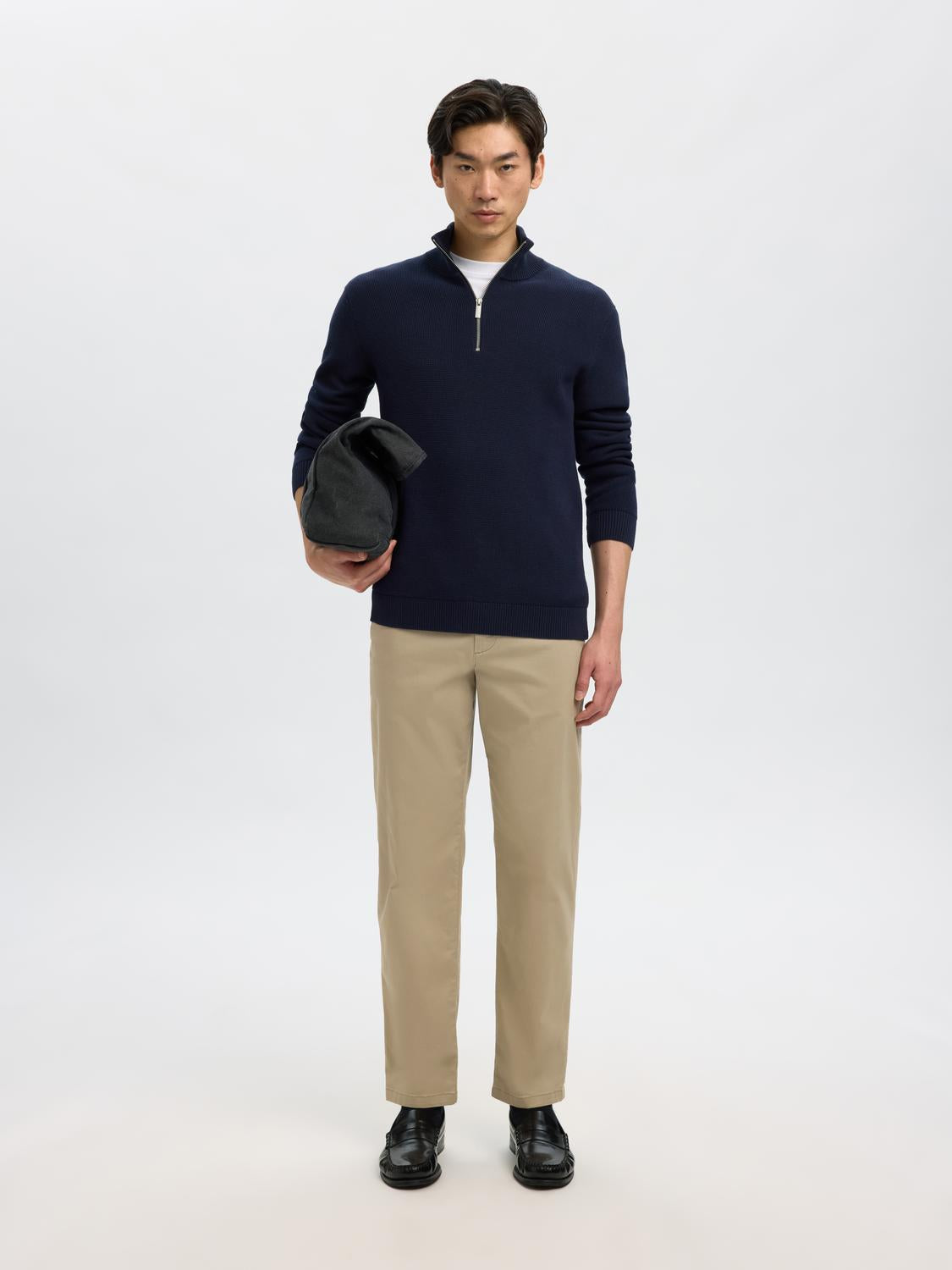 Trousers - Slh196-Straight New Miles Flex Pant Noos - - Hr Ravn