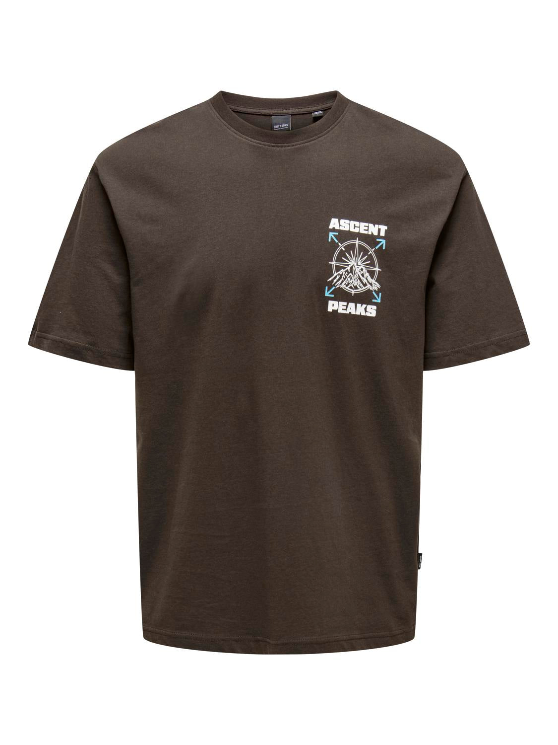 T-shirts - Onskeane Rlx Ss Print Tee Noos - - Hr Ravn