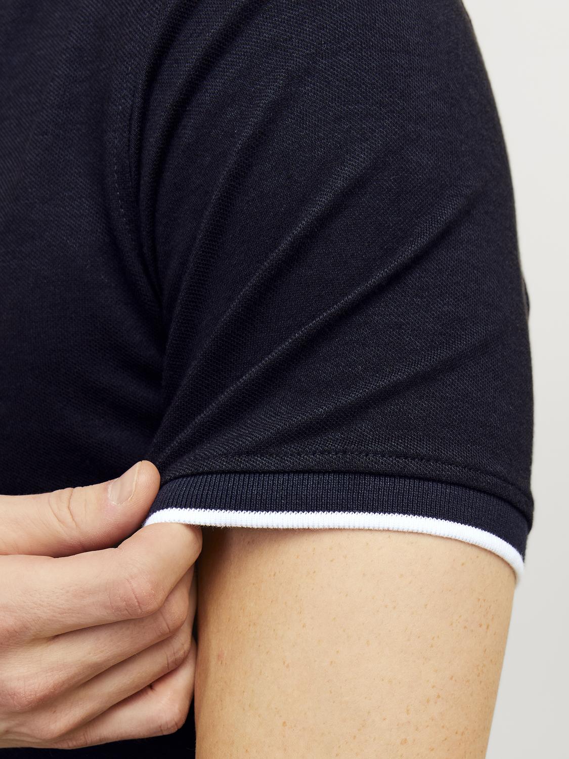 Polo Shirts - Jjepaulos Mao Polo Ss Noos - - Hr Ravn