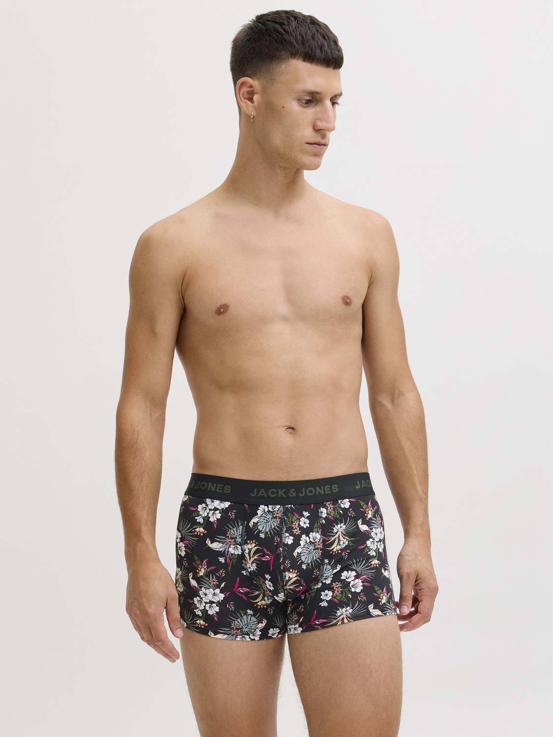 Trunks - Jacflower Microfiber 3 Pack Noos - - Hr Ravn