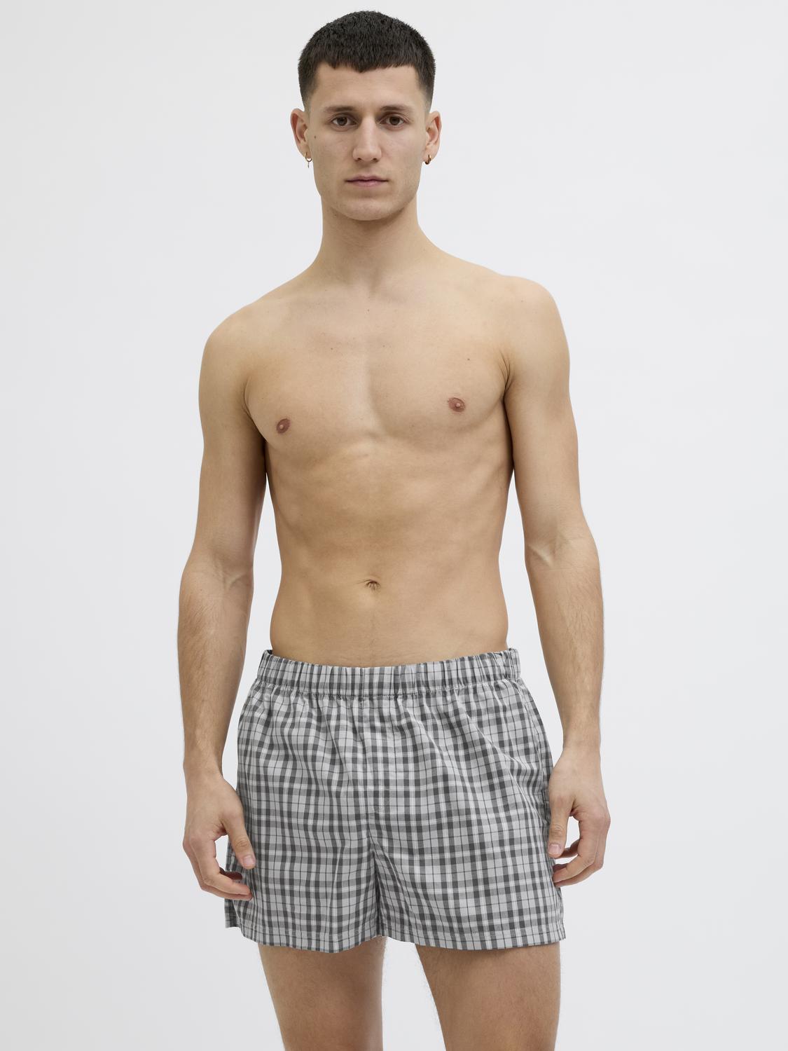 UNDERBUKSER - Jacmilano Woven Boxers 3 Pack Noos - - Hr Ravn