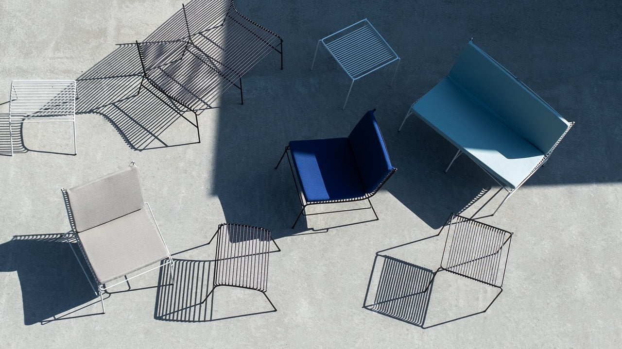 String Sidebord Lysegrå