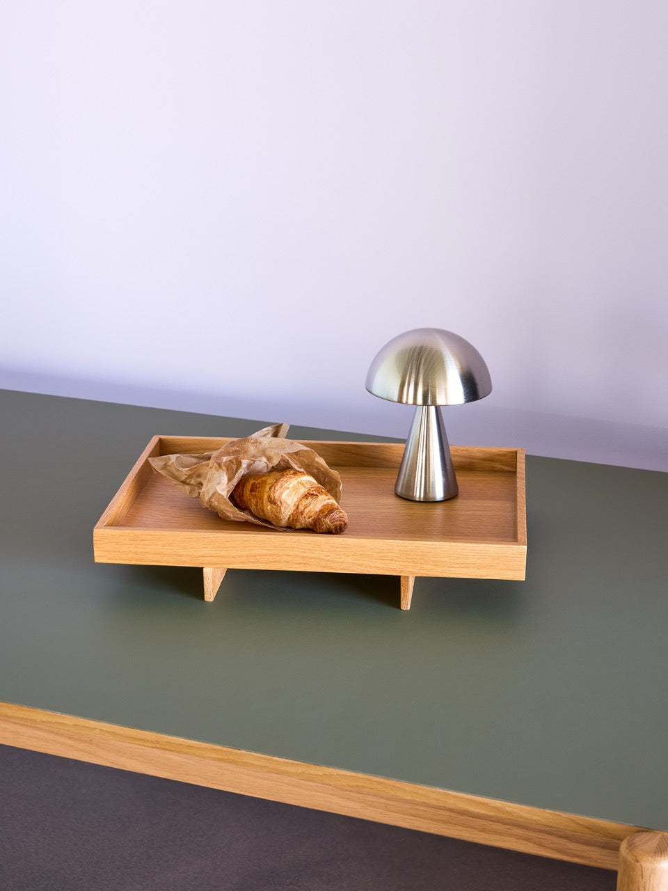 Mush Transportabel Lampe Nikkel