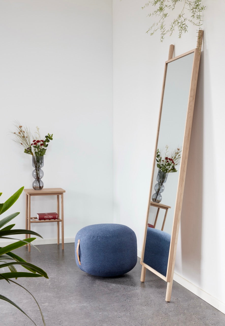 Lean Gulvspejl Natur