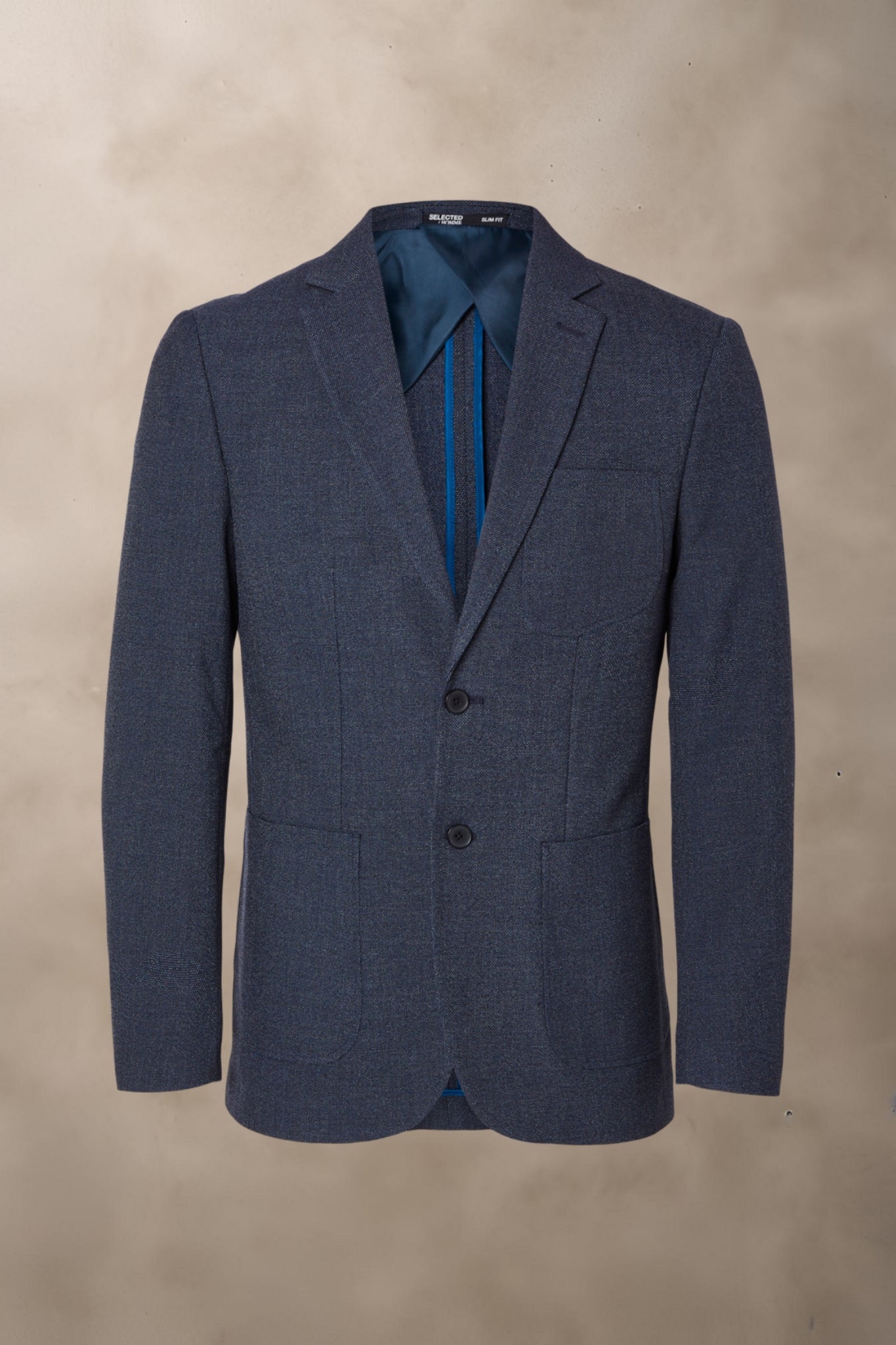 BLAZER - SLHSLIM-GABE STRUCTURE BLZ - - Hr Ravn
