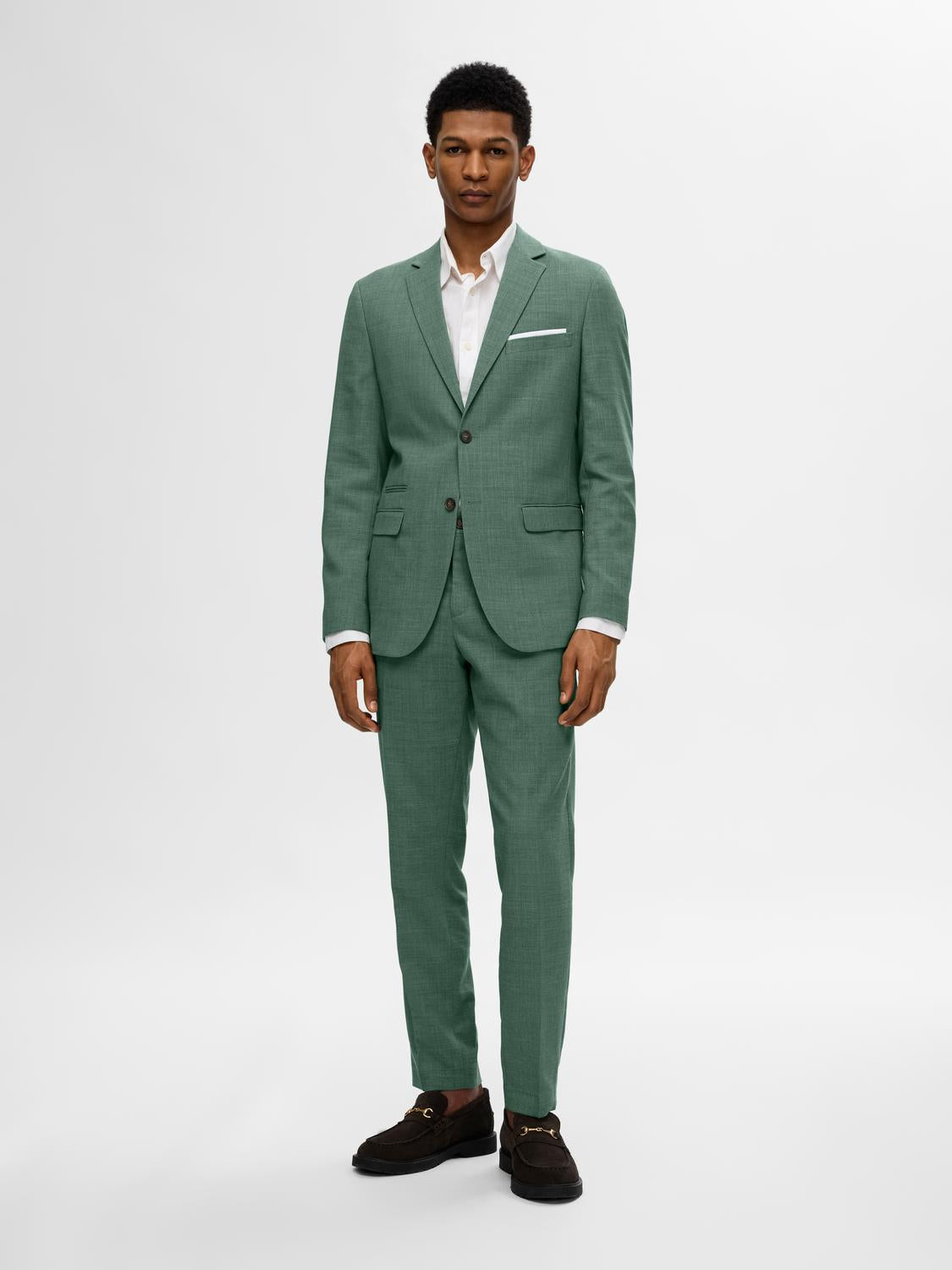 BLAZER - Slhslim-Oasis Linen Blz Noos - - Hr Ravn