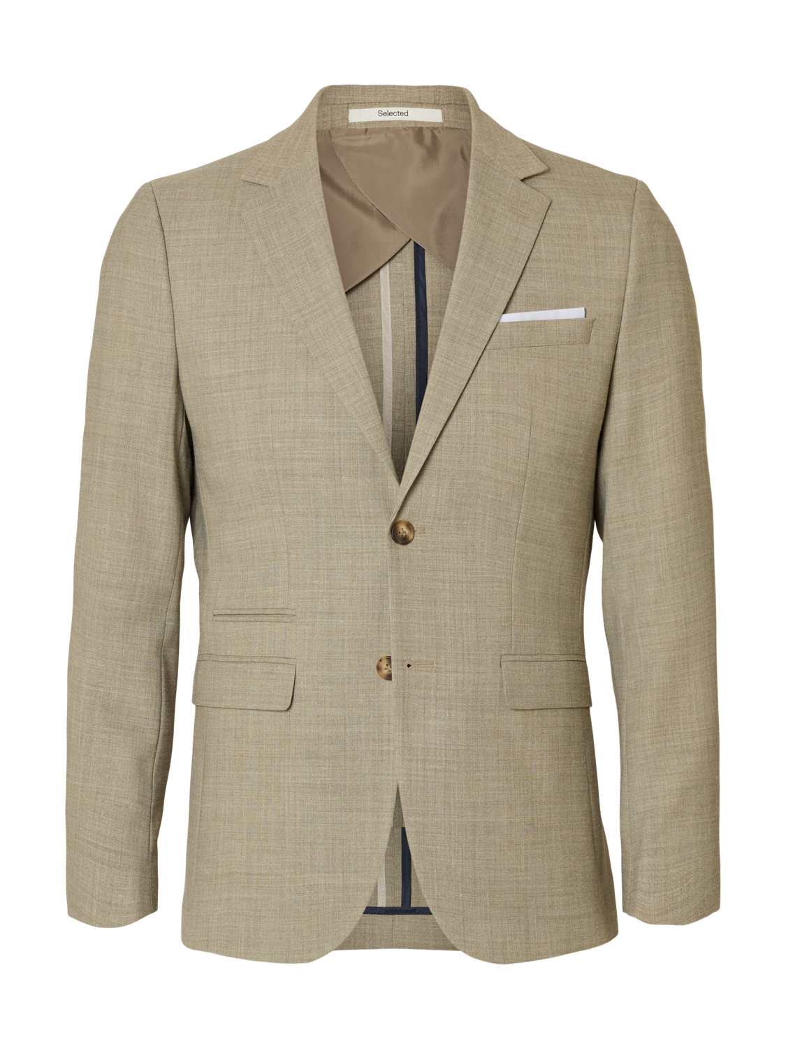 BLAZER - Slhslim-Oasis Linen Blz Noos - - Hr Ravn