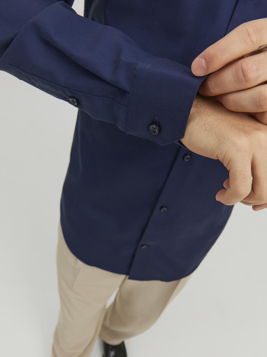 LANGE SKJORTER - Jprblaparker Shirt L/S Noos - - Hr Ravn