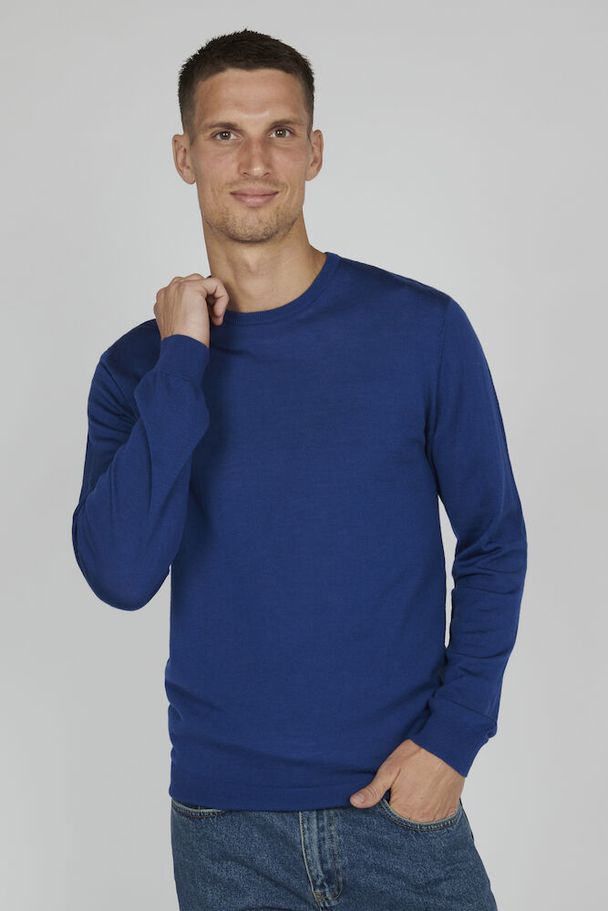 STRIK - Margrate Roundneck Merino Pullover - - Hr Ravn