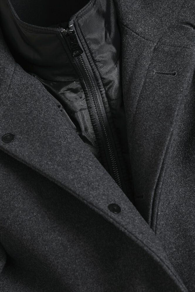 OVERTØJ - Harvey N Wool Coat - - Hr Ravn