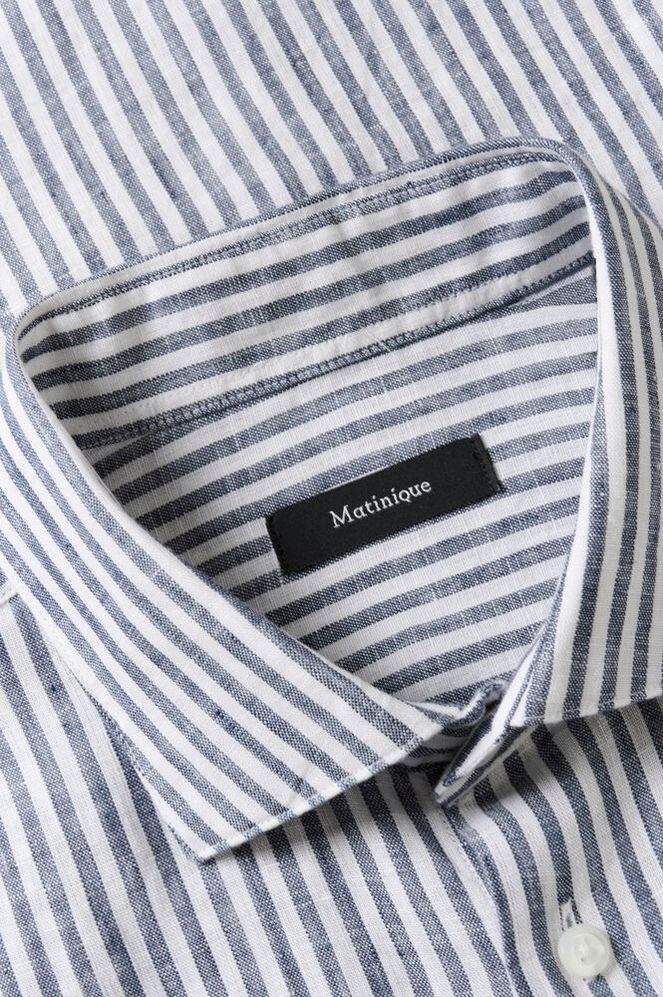 MAmarc Short Linen Shirt