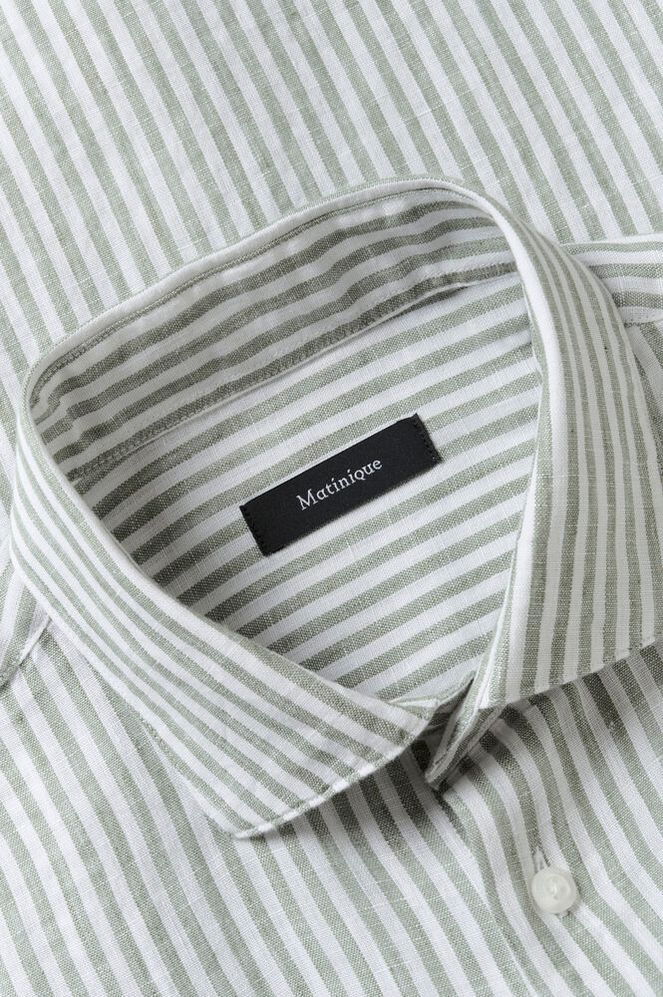 MAmarc Short Linen Shirt