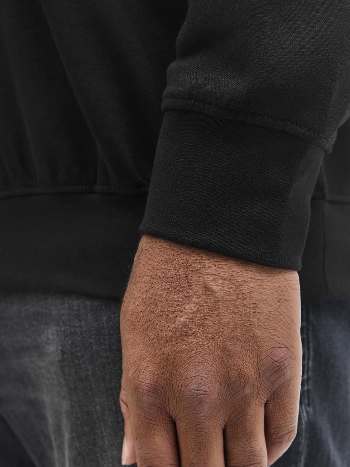 Sweatshirts - Jjesoho Sweat Quarter Zip Hn Noos Pls - - Hr Ravn