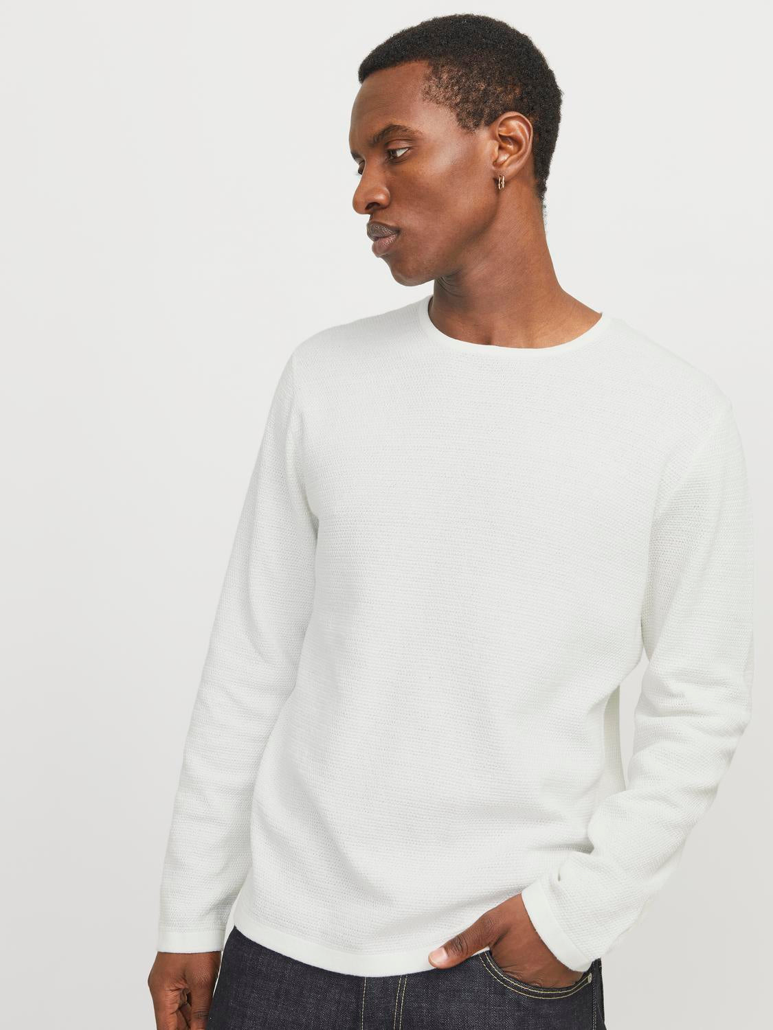 STRIK - Jjegeorge Knit Crew Neck Noos - - Hr Ravn
