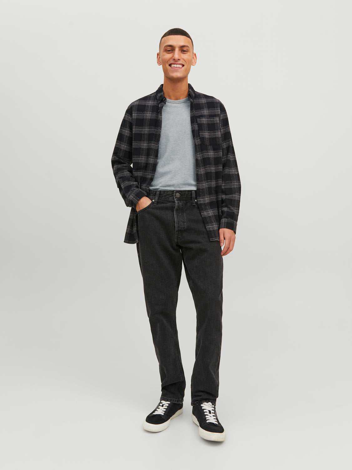 T-shirts - Jjebasic O-Neck Tee S/S Noos - - Hr Ravn