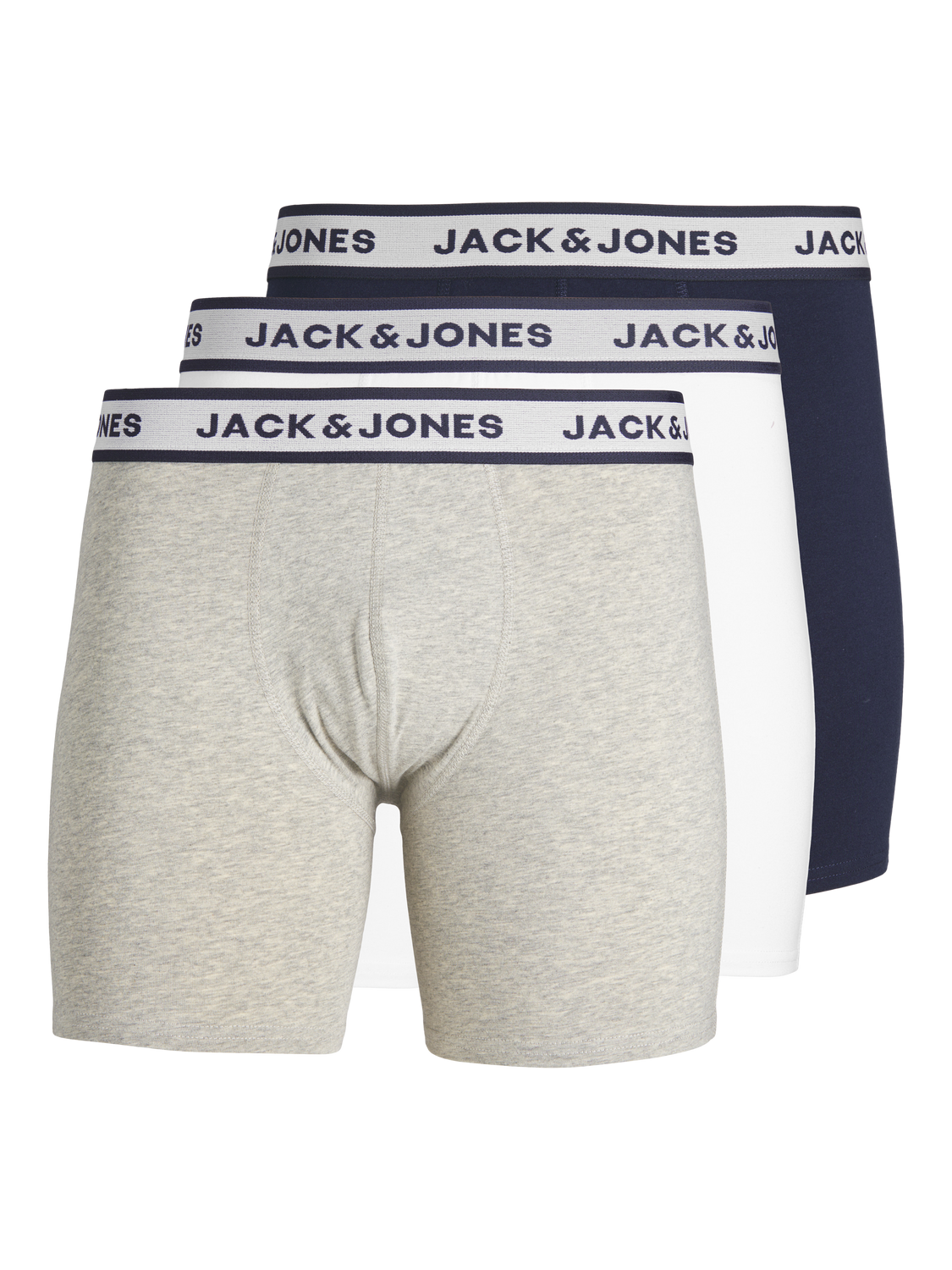UNDERTØJ - JACSOLID BOXER BRIEFS 3-PACK - - Hr Ravn