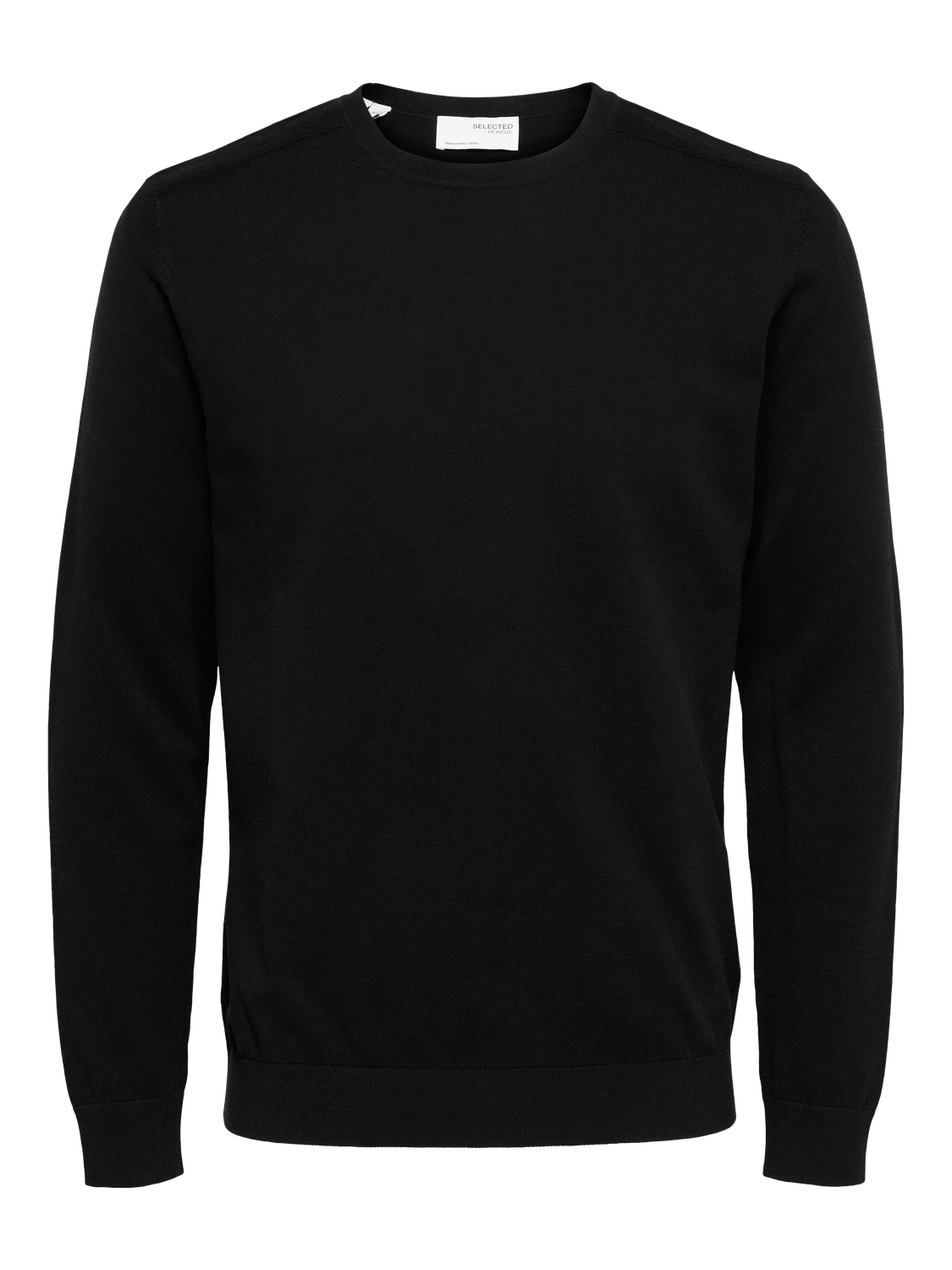 STRIK - Slhberg Crew Neck Noos - - Hr Ravn