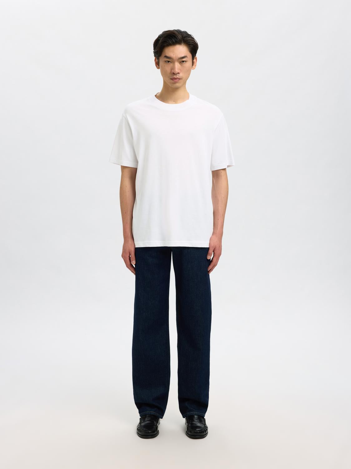 T-shirts - Slhcolman Ss O-Neck Tee Noos - - Hr Ravn