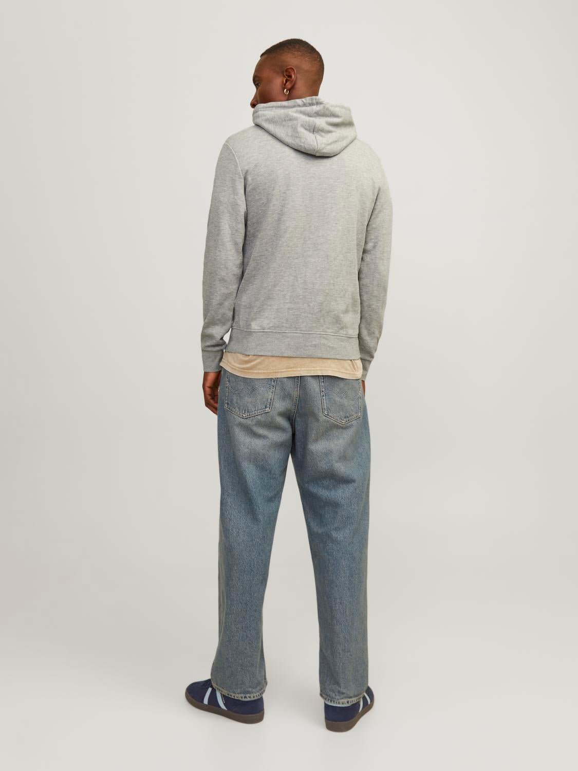 Cardigans - Jjebasic Sweat Zip Hood Noos - - Hr Ravn