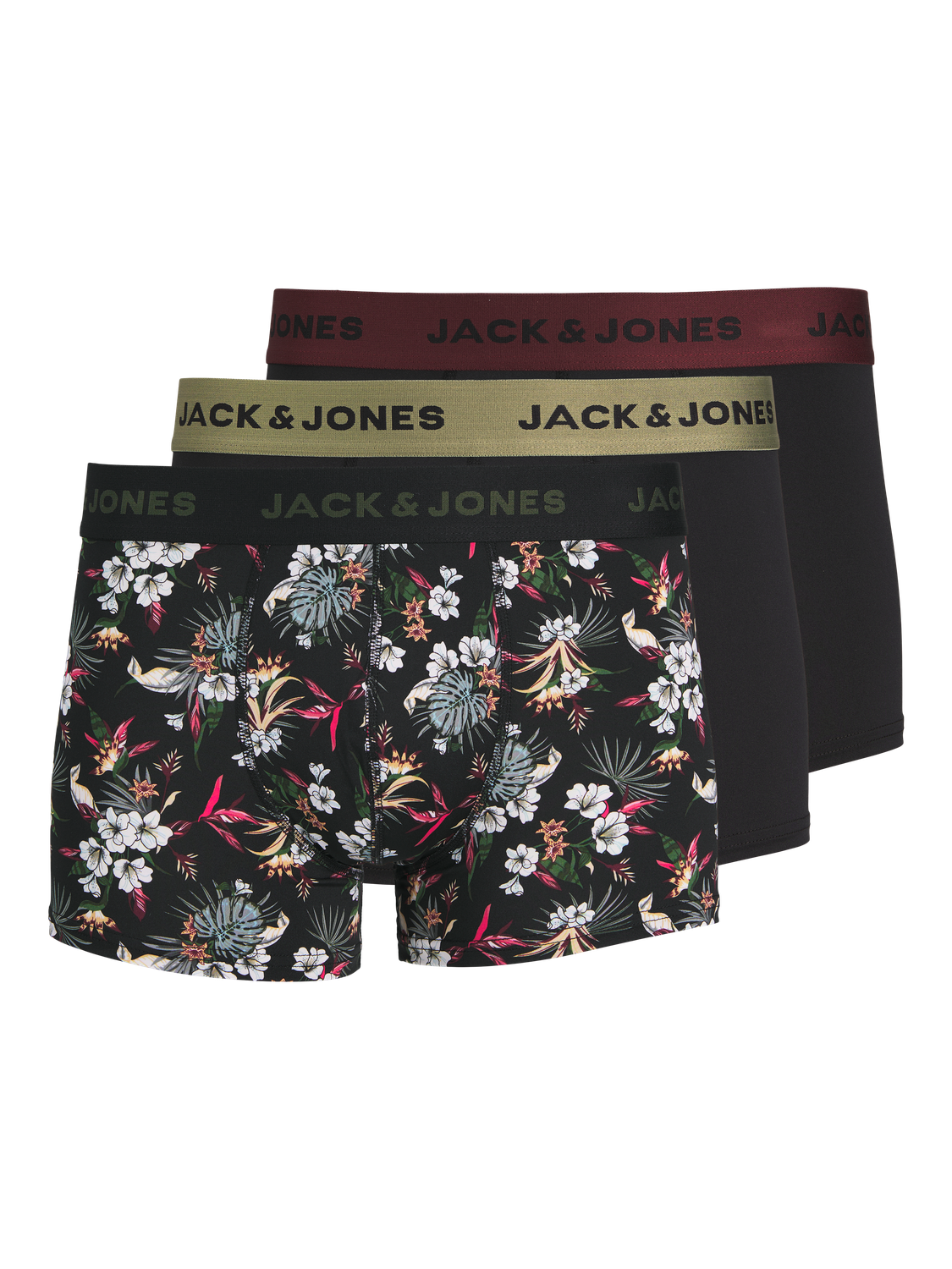 Trunks - Jacflower Microfiber 3 Pack Noos - - Hr Ravn