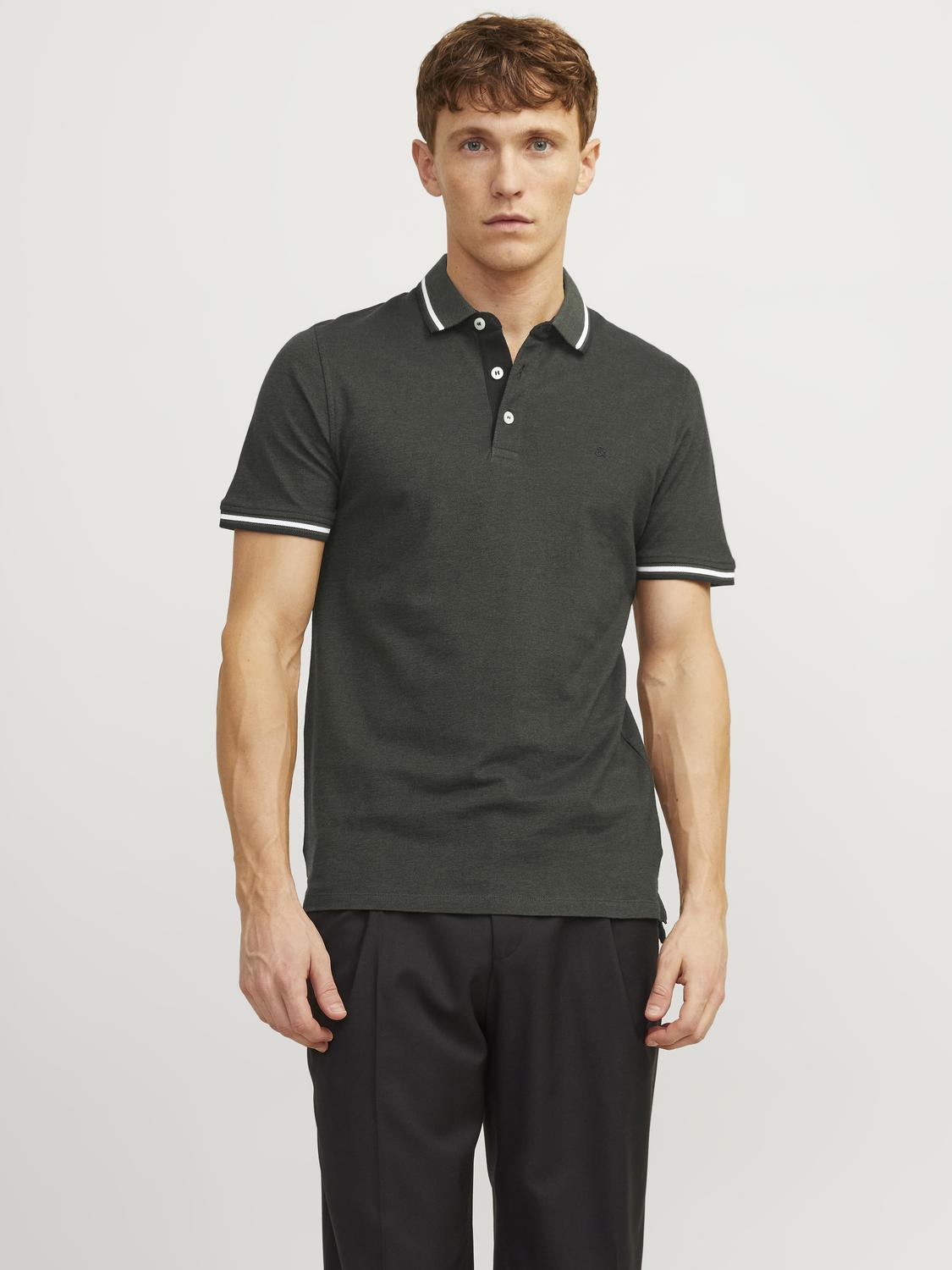 Polo Shirts - Jjepaulos Polo Ss 2Pk Mp Noos - - Hr Ravn