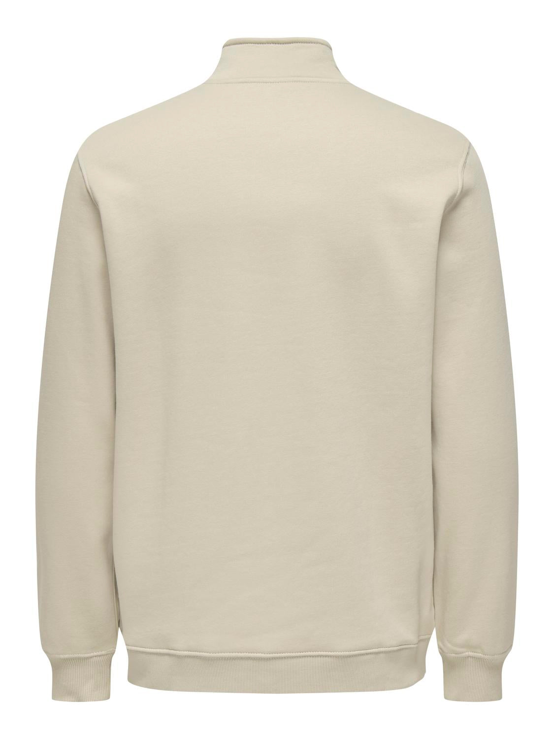 Onscurated Reg Half Zip Sweat Noos