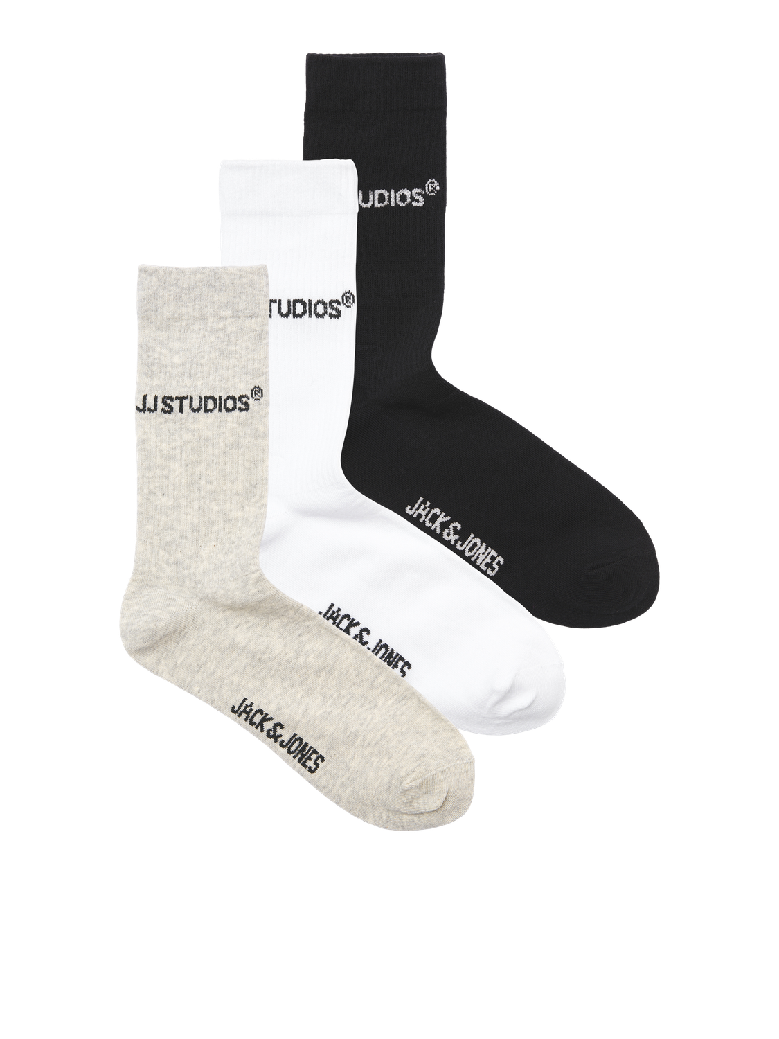 Socks - Jacsoho Tennis Socks 3 Pack Noos - - Hr Ravn