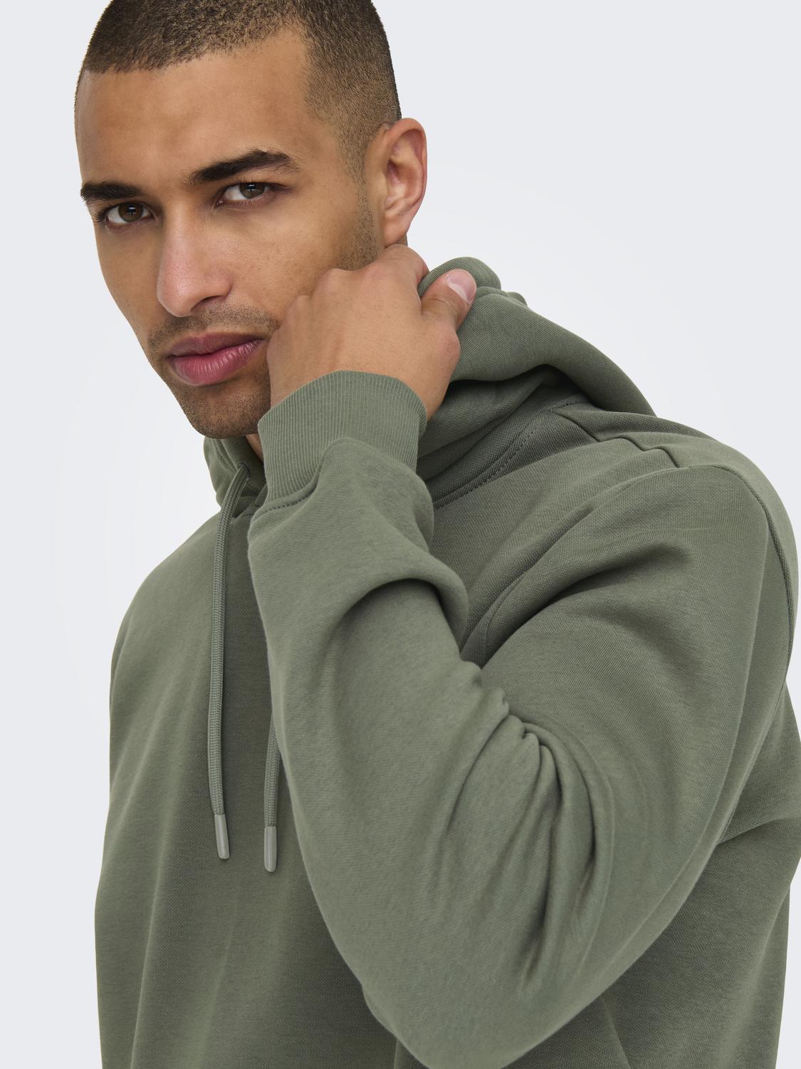 Sweatshirts - Onsconnor Life Reg Sweat Hoodie Noos - - Hr Ravn