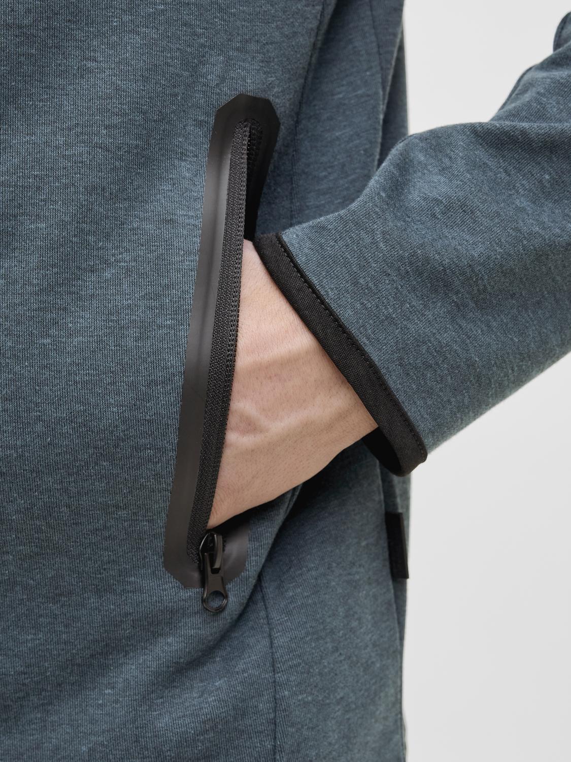 SWEATSHIRTS - Jcofusion Sweat Zip Hood Noos - - Hr Ravn