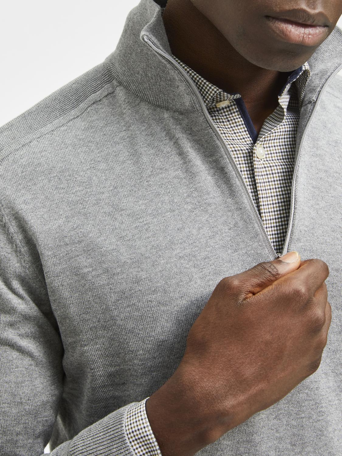 Slhberg Ls Half Zip Noos