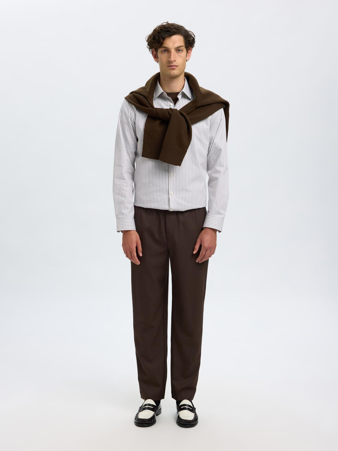 Shirts - Slhslim-Performance Shirt Ls Noos - - Hr Ravn