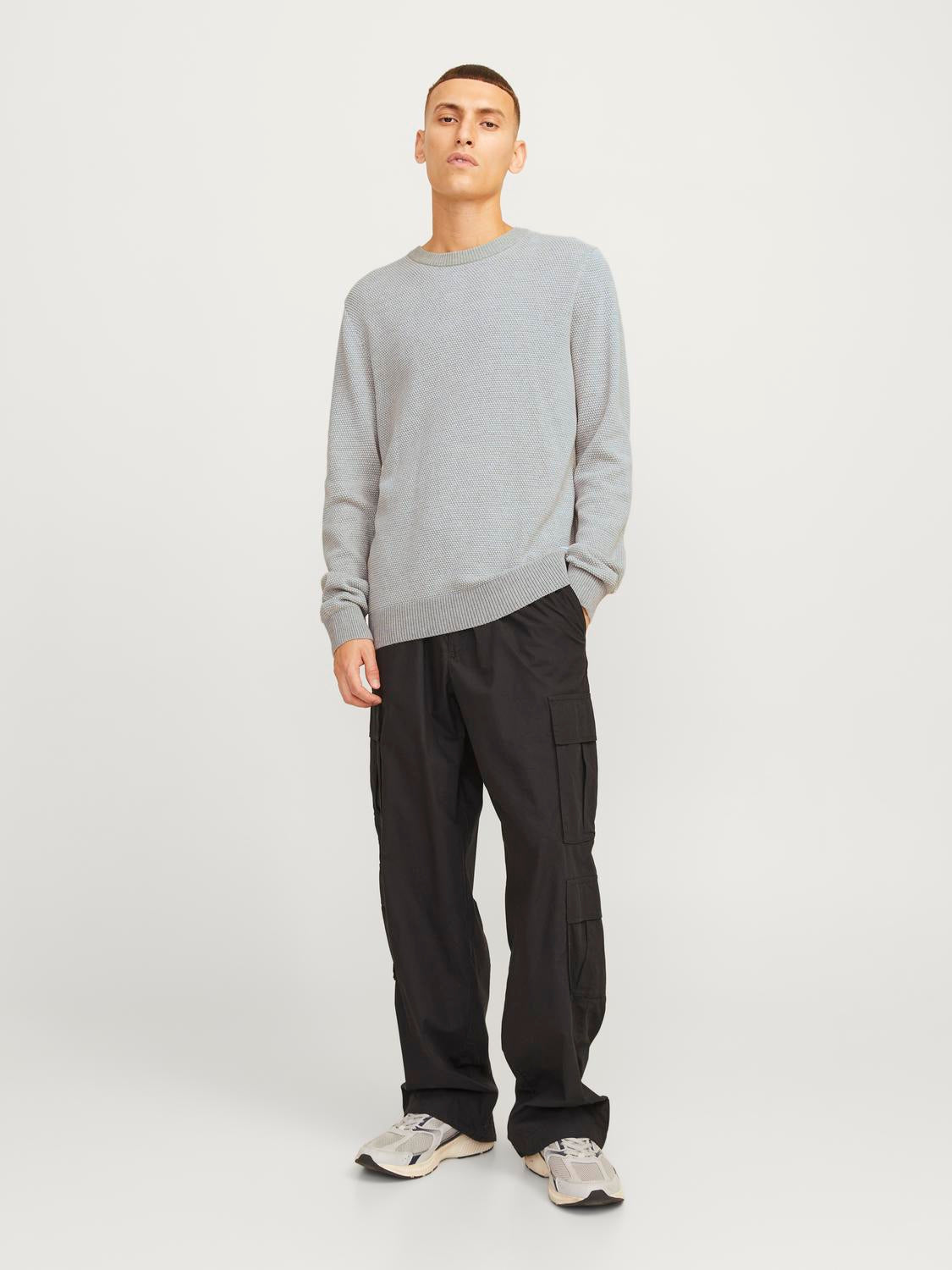 STRIK - Jjeglobe Knit Crew Neck Noos - - Hr Ravn