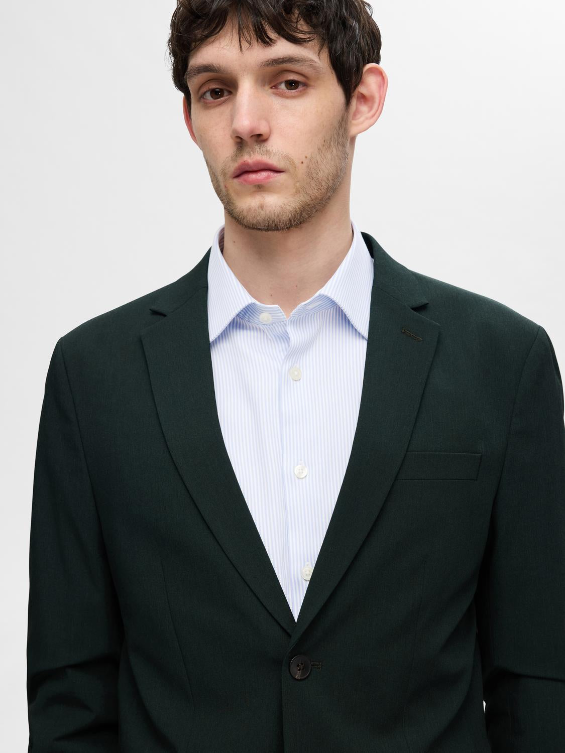 Shirts - Slhslim-Performance Shirt Ls Noos - - Hr Ravn