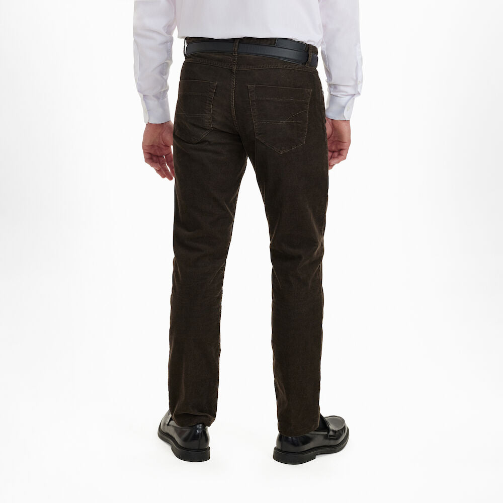 BUKSER - CORDUROY TROUSERS - FITTED FIT - - Hr Ravn