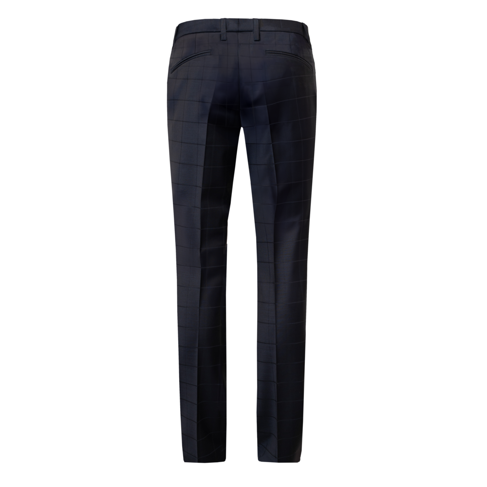 Wool Trousers - Fitted Fit