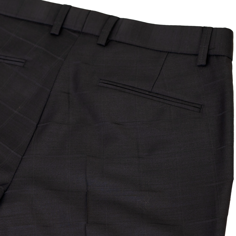 Wool Trousers - Fitted Fit