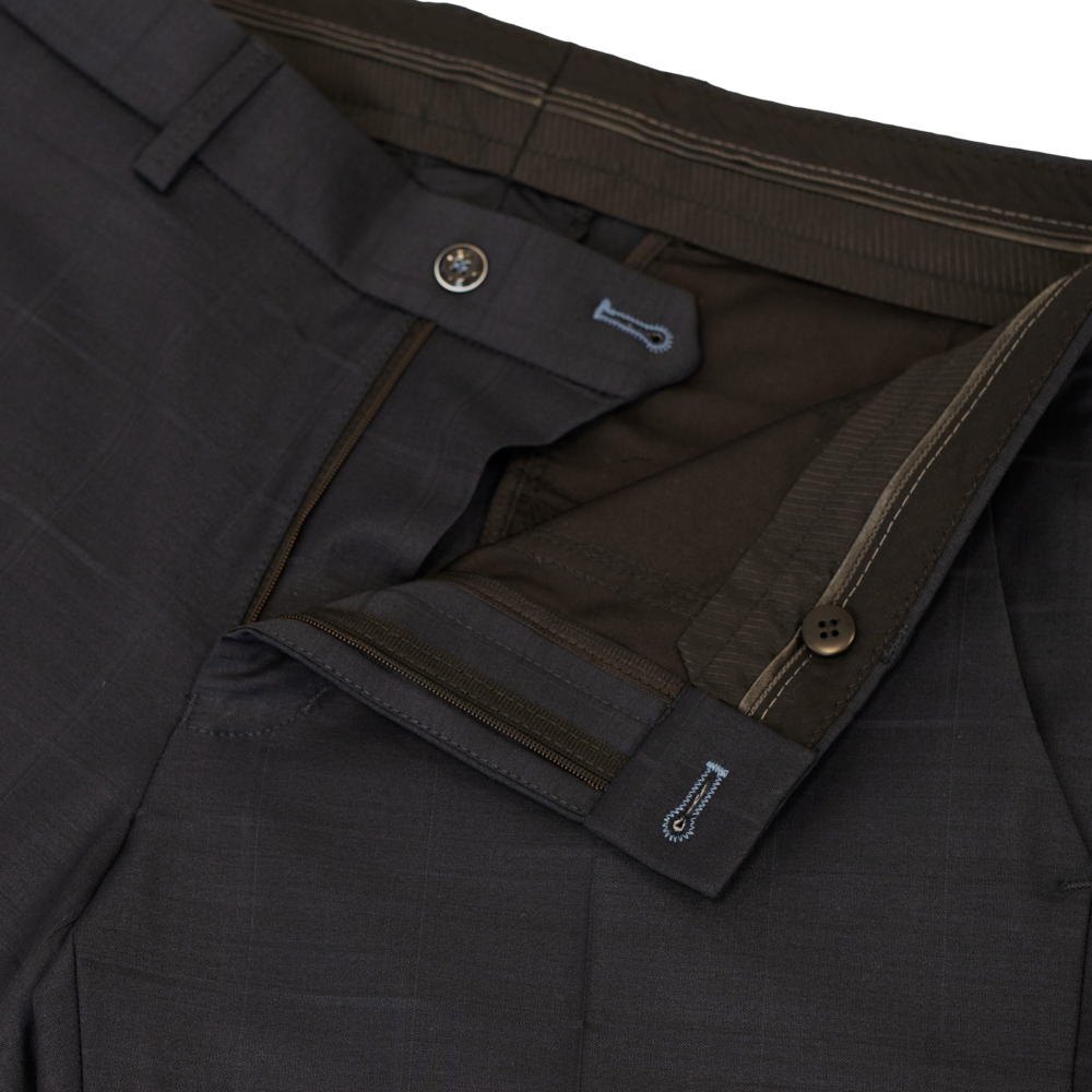Wool Trousers - Fitted Fit