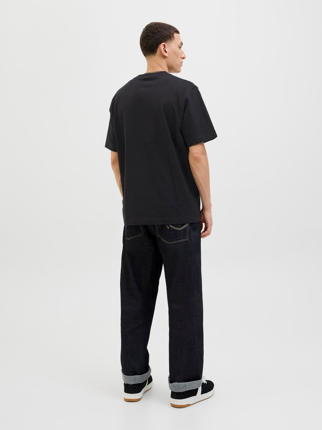T-shirts - Jornorrebro Emb Tee Ss Crew Neck Noos - - Hr Ravn