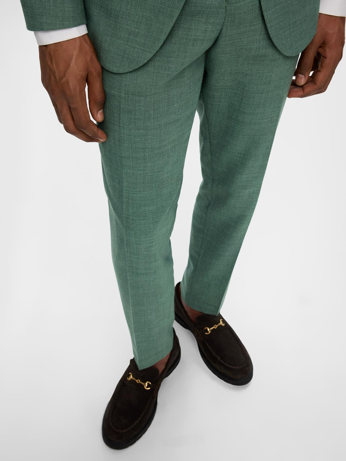 BUKSER - Slhslim-Oasis Linen Trs Noos - - Hr Ravn