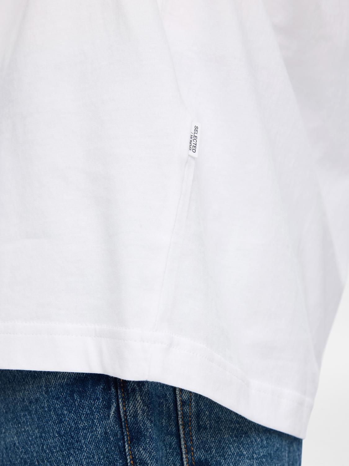 T-shirts - Slhaspen Ls O-Neck Tee Noos - - Hr Ravn