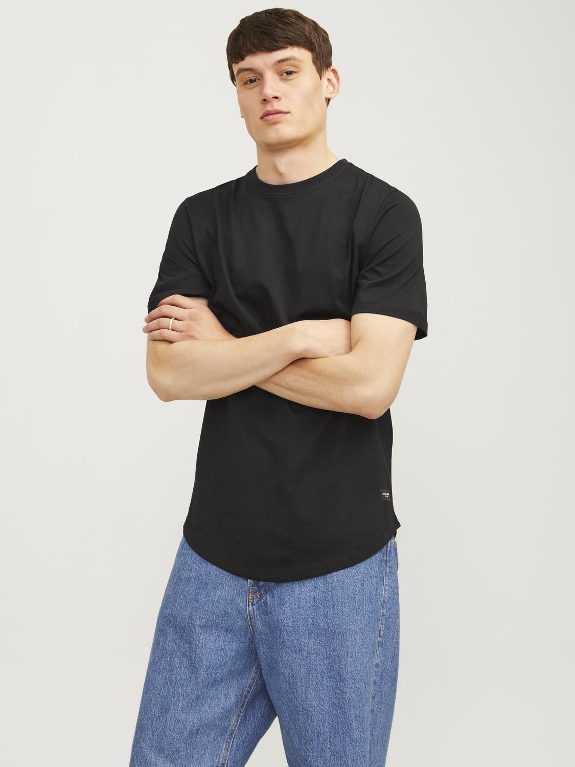 T-shirts - Jjenoa Tee Ss Crew Neck 3Pk Mp Noos - - Hr Ravn