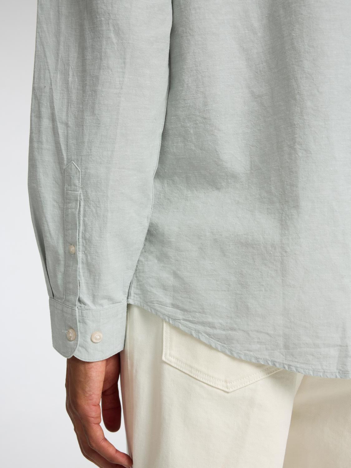 Slhslim-Sun Shirt Ls Noos