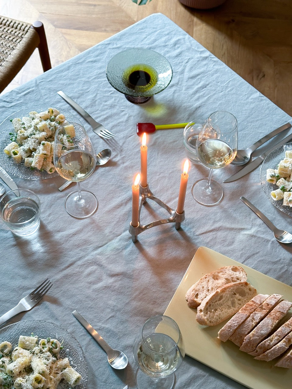 Bonbon Glasskål Medium Grøn/Brun