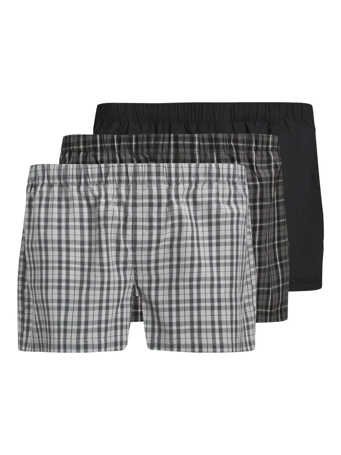 UNDERBUKSER - Jacmilano Woven Boxers 3 Pack Noos - - Hr Ravn