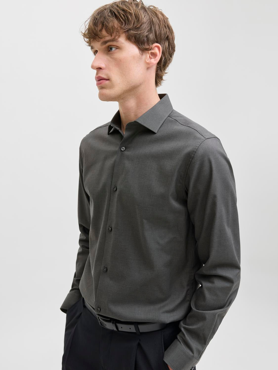 LANGE SKJORTER - Jprblaparker Shirt L/S Noos - - Hr Ravn