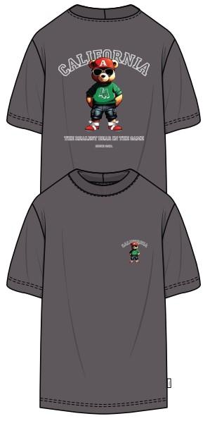 T-shirts - Onskeane Rlx Ss Print Tee Noos - - Hr Ravn